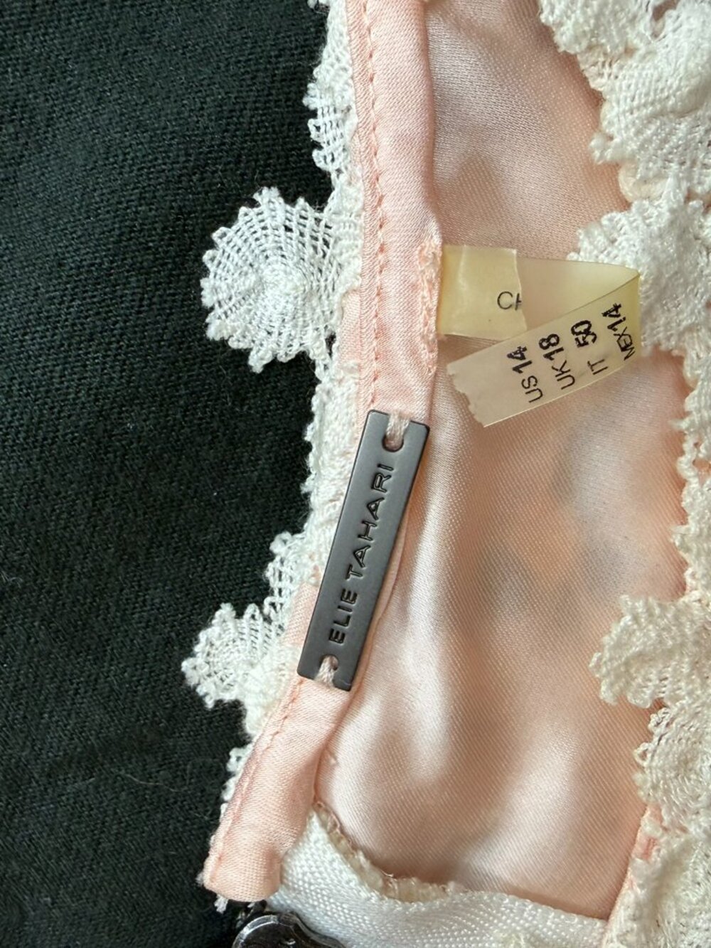 Elie Tahari sleeveless dress soft blush pink Size 14 - Picture 6 of 11